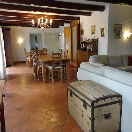 Oda ve Kahvaltı La Ferme Du Garnasson- Chambre Cassis *